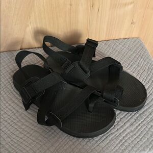 Black Strappy Sandals